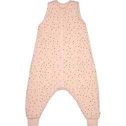 Lässig Schlafsack mit Beinen Sleeping Jumper, Dots Powder Pink Gr. 86-92 (A)