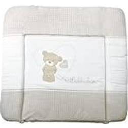 Roba Matelas à Langer Doux sans Phtalates Liebhabear 85x75 cm Revêtu de PU Beige