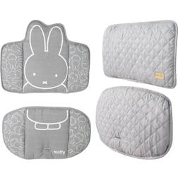 Roba Sittreducerare, högstolsinlägg Miffy, 2-delad sittdyna för trappstol Sit Up och Grow Up