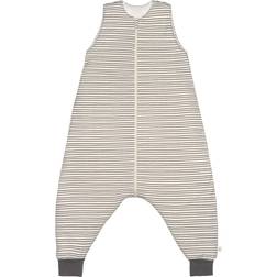 Lässig Schlafsack mit Beinen Sleeping Jumper, Striped Grey Gr. 86-92 (A)