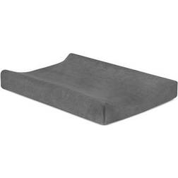 Jollein Housse de Matelas à Langer en Tissu Éponge, Gris Storm, 50 x 70 cm, 1 Unité (Lot de 1)