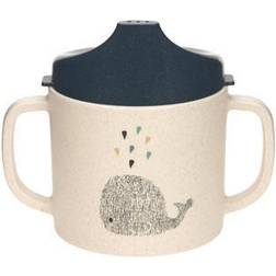 Lässig Little Taza de aprendizaje con asa Agua Whale