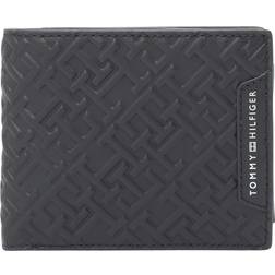 Tommy Hilfiger Business Embossed Leather Flap Wallet EMBOSS