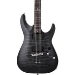 Schecter C-1 Platinum See Thru Black Satin
