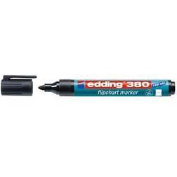 Edding Schreibtisch Accessoire, FLIPCHARTMARKER ED380,SCHWARZ