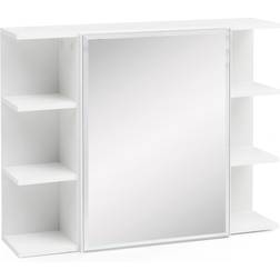 Wohnling Hängeschrank Weiß 80x64,5x20cm Spanplatte