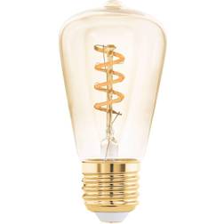 Eglo Ampoule LED E27 4W ST48 2.000K filament ambre dim