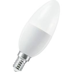 LEDVANCE 4058075778559 LED (monochrome) EEC F (A G) E14 Candle shape 4.9 W = 40 W Warm white (Ø x H) 39 mm x 39 mm 1 pc(s)