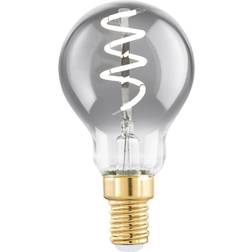 Eglo LED-Lampe E14 4W P45 2.000K Filament smoky dimmbar