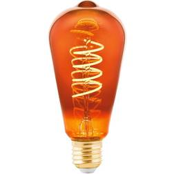 Eglo LED bulb ST64 E27 4 W 2,000 K filament copper