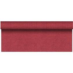 Papstar Nappe, aspect tissu, PV-tissu "ROYAL Collection Plus" 20 m x 1,18 m bordeaux