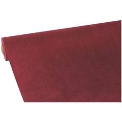 Papstar Nappe, aspect textile, non tissée "soft selection" 40 m x 1,18 m bordeaux