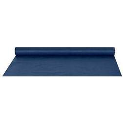 Papstar Nappe, aspect textile, non tissée "soft selection" 40 m x 1,18 m bleu foncé