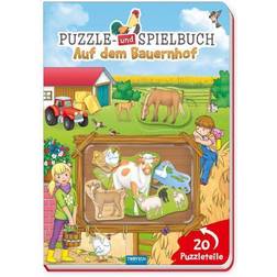 Trötsch Puzzle- und Spielbuch Auf dem Bauernhof