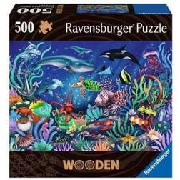 Ravensburger Under The Sea Wooden Puzzle 500 Pieces