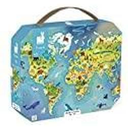 Janod World Puzzle 100 Pieces