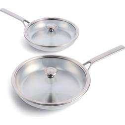 Merten & Storck Tri-Ply Cookware Set 2 Parts