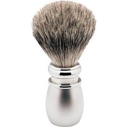 ERBE Shaving Shop Shaving brushes “Silver Tip” Shaving Brush, White Matte Plastic Handle 1 Stk