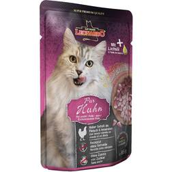 Leonardo Cat Food Finest Selection Grain Free 85 gr - Pura Carne Di Pollo Confezione da 16 Pezzi