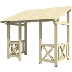 SKAN HOLZ Natur HOLZ Vordach Paderborn Typ 7