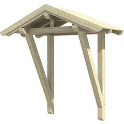 SKAN HOLZ Natur HOLZ Vordach Siegen Typ 2