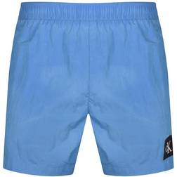 Calvin Klein Swim Badge Swim Shorts, Blue