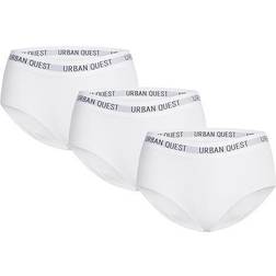 Triumph Urban Quest Bamboo Slip 3-Pack - Weiß