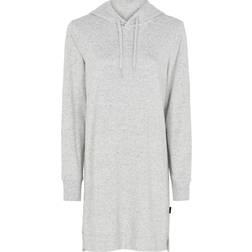 JBS Bambus Hoodie Kleid - Hellgrau