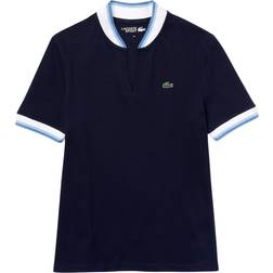 Lacoste Sport Fit Stretch Piqu� Dam Polo Navy Blue/White