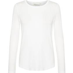 My Essential Wardrobe The Modal Blouse WHITE
