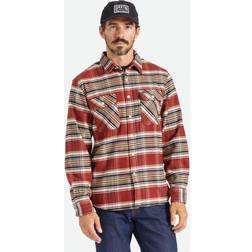 Brixton Bowery Stretch L/S X Flannel (Rød, S)