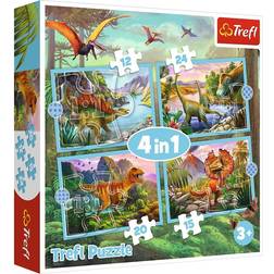 Trefl Unique Dinosaurs 4 in 1