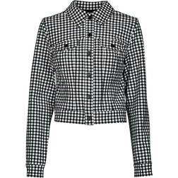 Guess Klassisk Rutig Jacka - Black