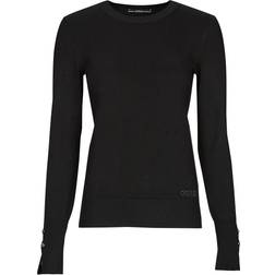 Guess Pullover Mit Rundhalsausschnitt - Schwarz