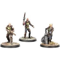 Modiphius Fallout: Wasteland Warfare Raiders: Ack-Ack, Sinjin & Avery