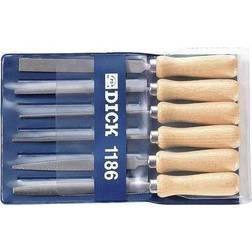 Dick 11861020 Schlüsselfeilen-Satz 6tlg. Hieb-Länge Messer-Set