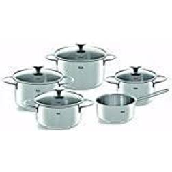 Fissler copenhagen 5-tlg Edelstahl-silber Set mit Klappe