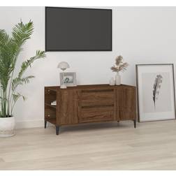 vidaXL 102 x 44.5 x 50 cm Konstrueret Træ TV-bord