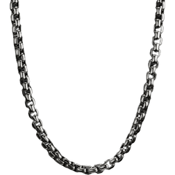 David Yurman Box Chain Necklace - Silver