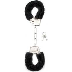 Shots Toys Furry Handcuffs White