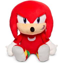NECA Sonic the Hedgehog Knuckles 16-Inch HugMe Shake-Action Plush