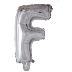 Globos Folieballon 16" Bogstavs Ballon Silver F