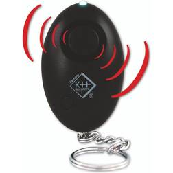 KH Security Alarme De Poche Noir Avec LED 100103B