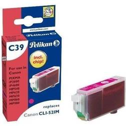 Pelikan C39 Blekkpatron - Magenta