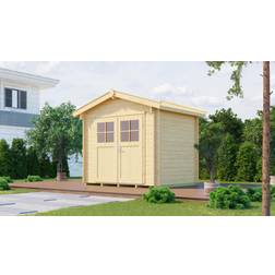 Weka Gartenhaus Premium 45 (Gebäudefläche )