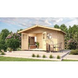 Weka Gartenhaus »Gartenhaus 111 Gr.2«, BxT: 460 Aufstellmaße, Satteldach (Gebäudefläche )