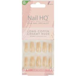 Nail HQ Long Coffin Creamy Nude