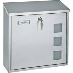 Rottner T06048 Cassetta Postcard Muro Inox Con 3 Finestrelle Di Ispezione 360x360x100 mm