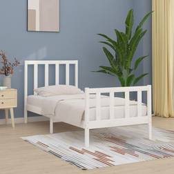 vidaXL Bed Frame White