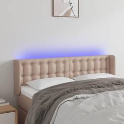 vidaXL LED-lys 147x16x78/88cm Sengegavl